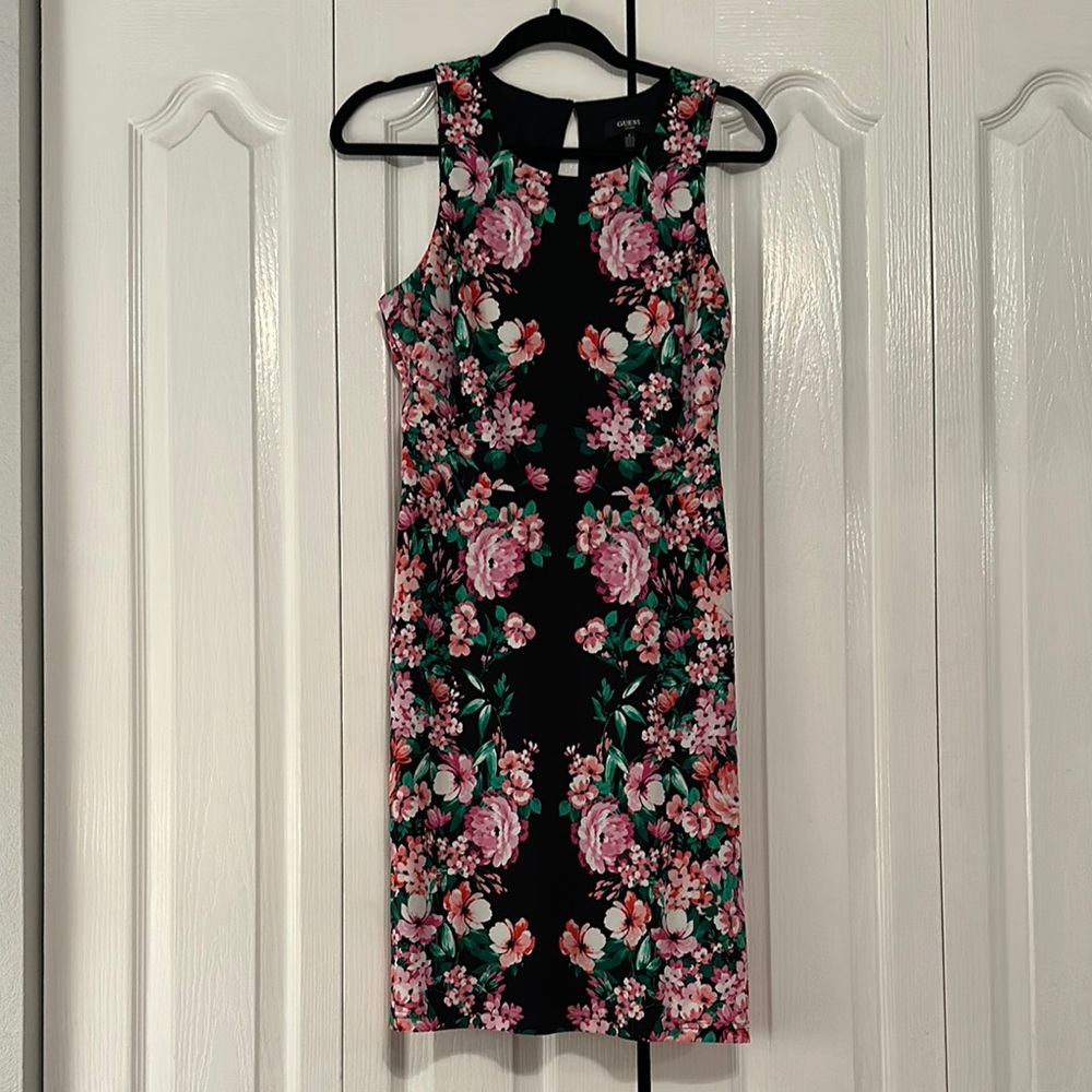 Guess Floral Sleeveless Dress